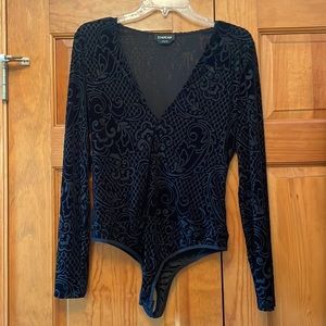 Bebe black bodysuit. Size L